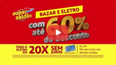 Animação da cartela Super Saldão para o cliente Extra.