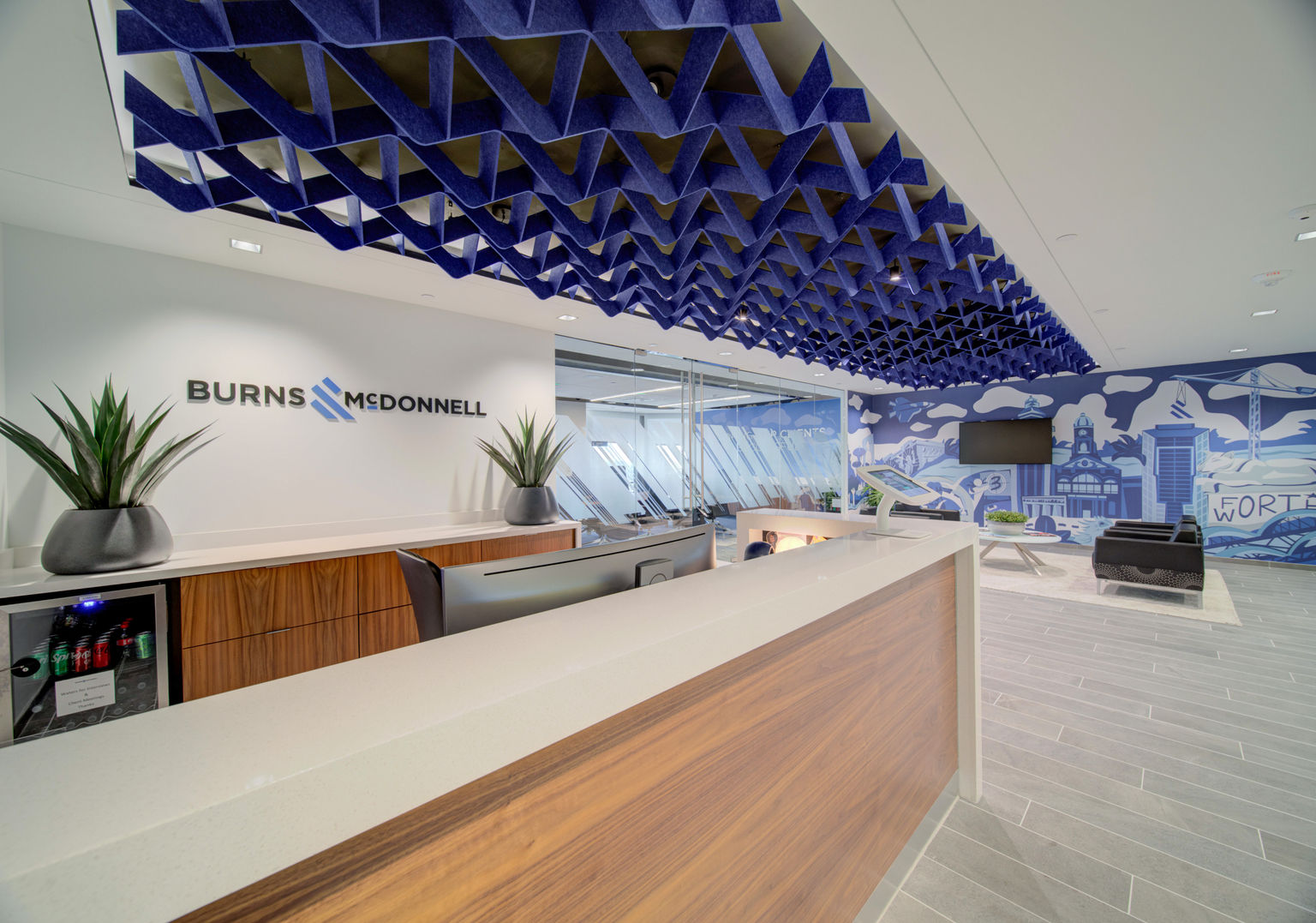Burns McDonnell Reception Area