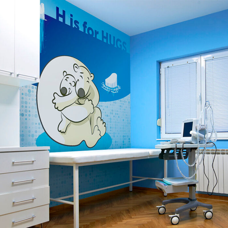 Amplify Wallcovering Healthcare Pediatricians Office Photo