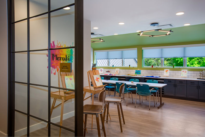 Room Identification Signage in Senior Living Facility