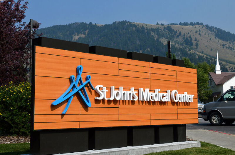 Signify Monument Exterior Signage St. John's Medical Center in Jackson Wyoming
