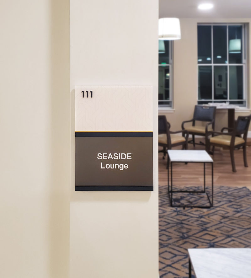 Room ID Signage for Monarch Senior Living