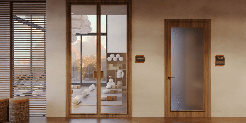Interior Signage for Active Senior Living Environment