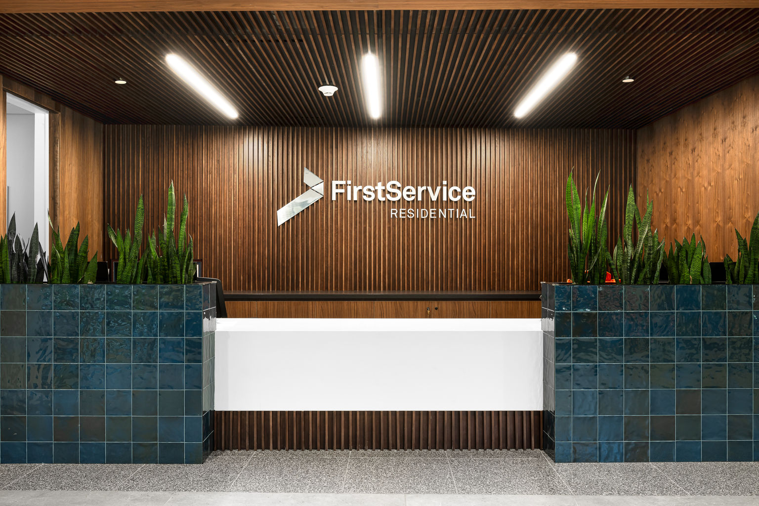 First Service Reception Area