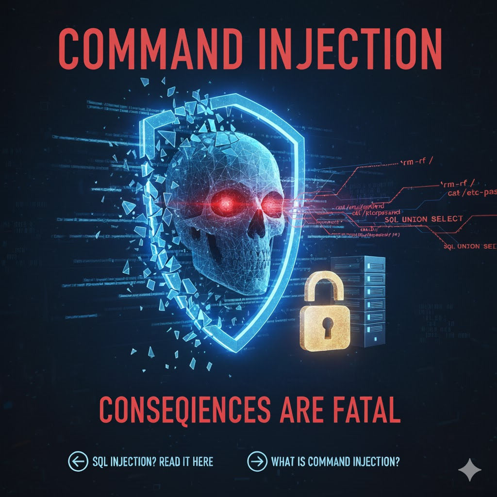 Command Injection: When Your App Executes Attacker Code | Rahul Beniwal ...