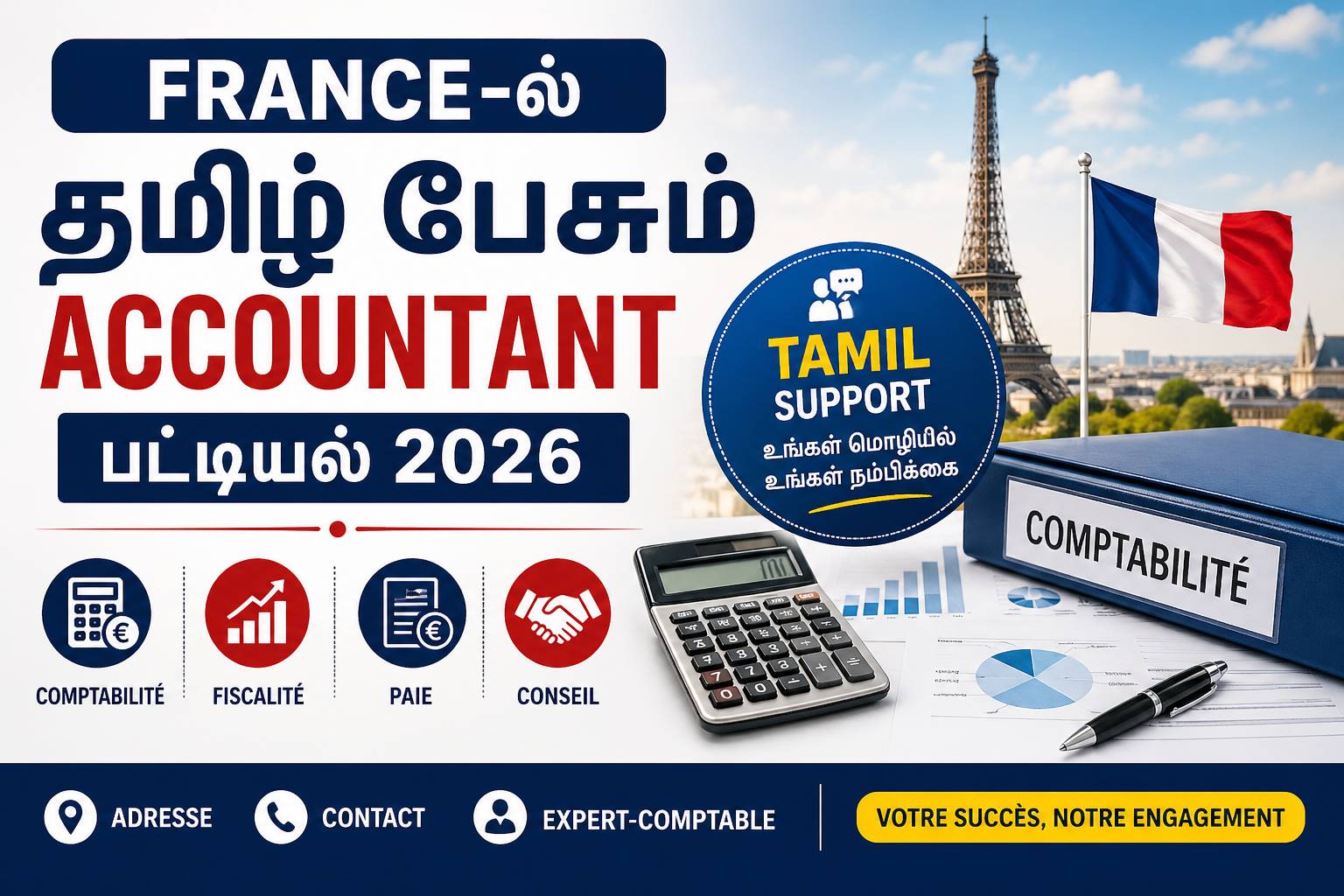 France-ல் தமிழ் பேசும் கணக்காளர்கள் / Expert-Comptables தொகுப்பு 2026