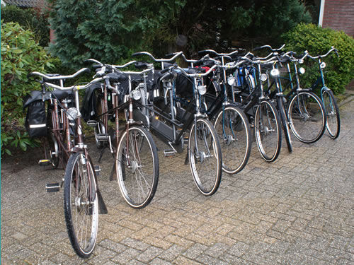 Hybride fietsen bij Tandemverhuur Apeldoorn