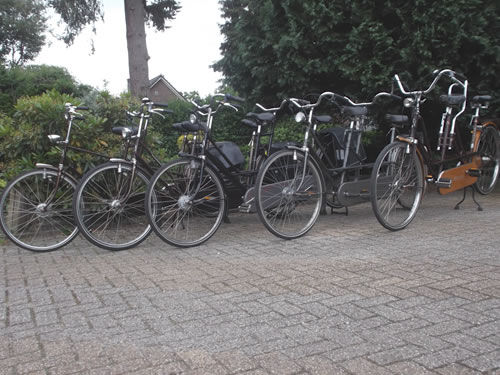 Groep tandems klaar voor verhuur