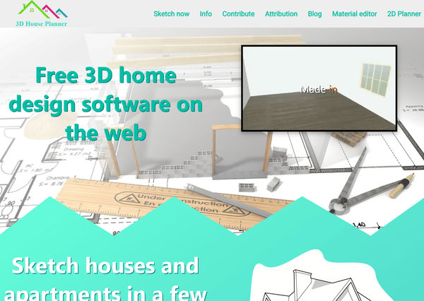 Screenshot of 3D House Planner