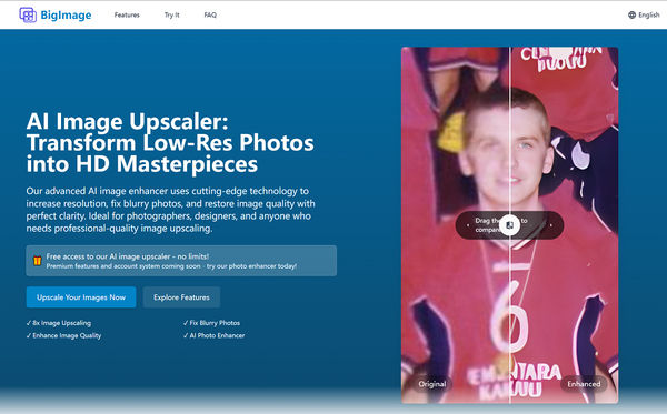 Screenshot of AI Big Image