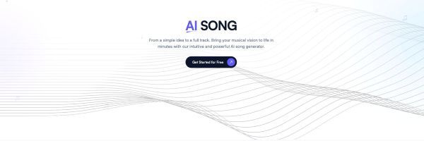 Screenshot of AI Song