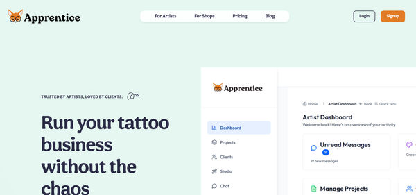 Screenshot of Apprentice