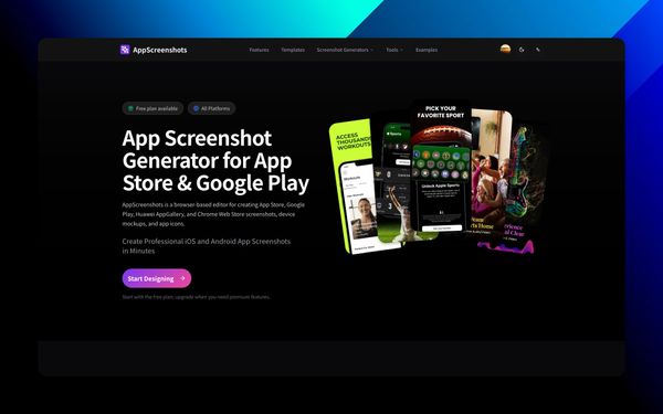 Screenshot of AppScreenshots