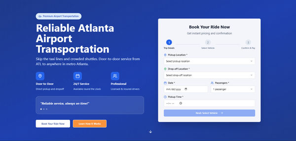Screenshot of ATL Ride Pro