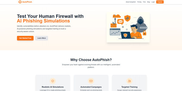 Screenshot of AutoPhish