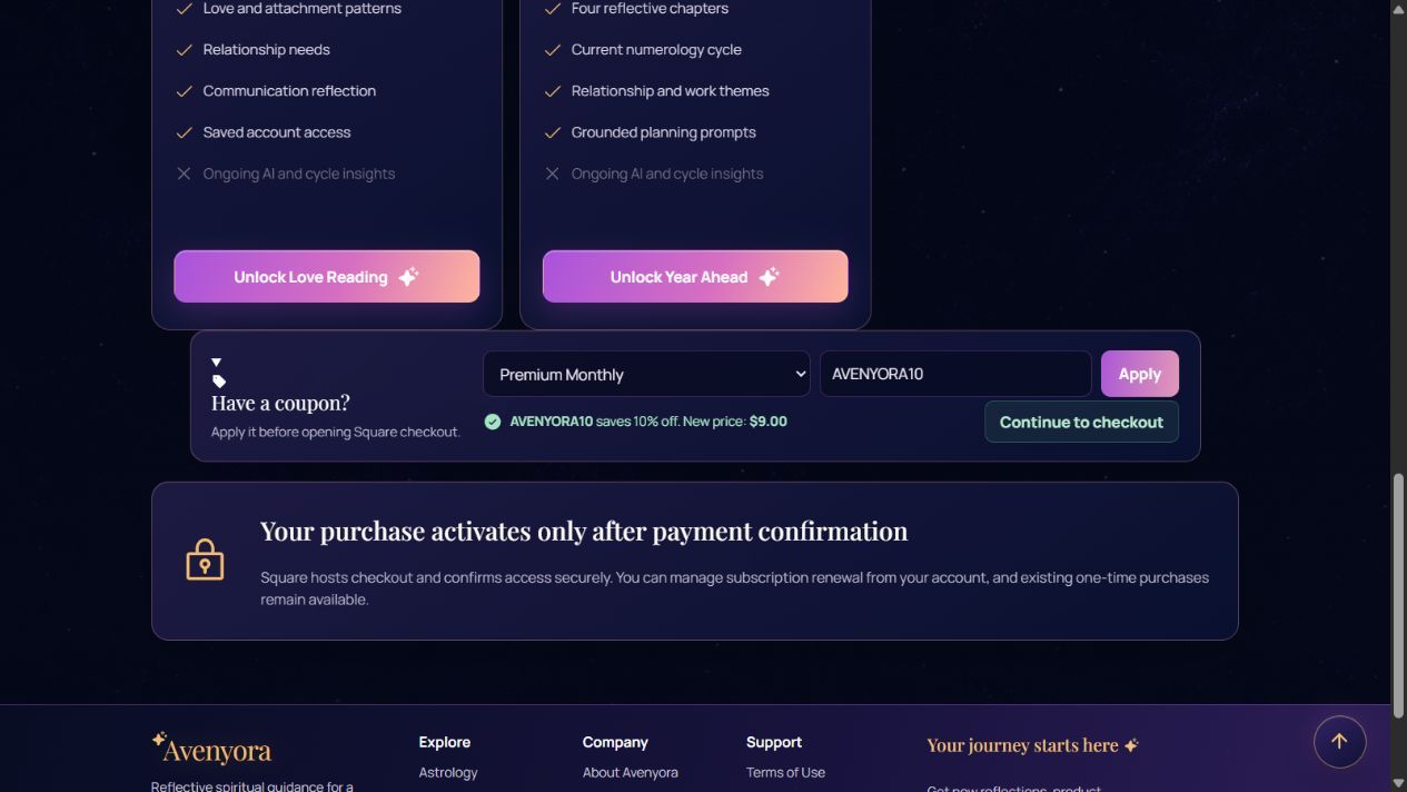Screenshot of Avenyora