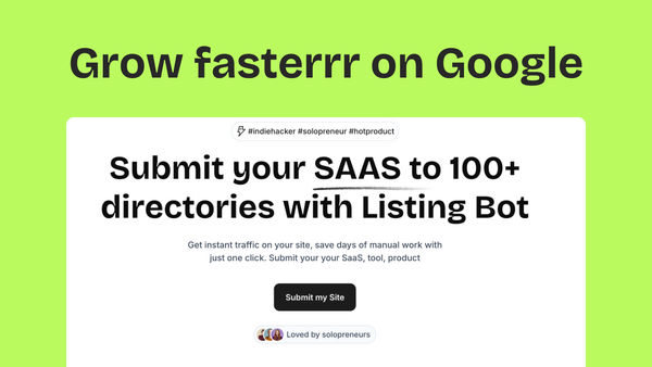 Screenshot of Backlink Bot