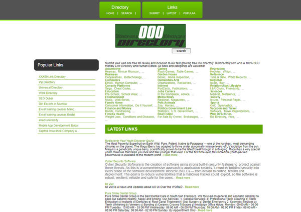 Screenshot of Backlynk