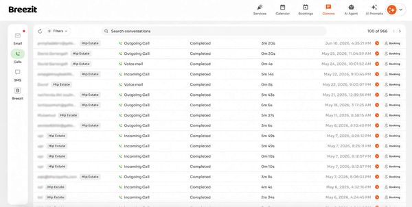 Screenshot of Breezit AI