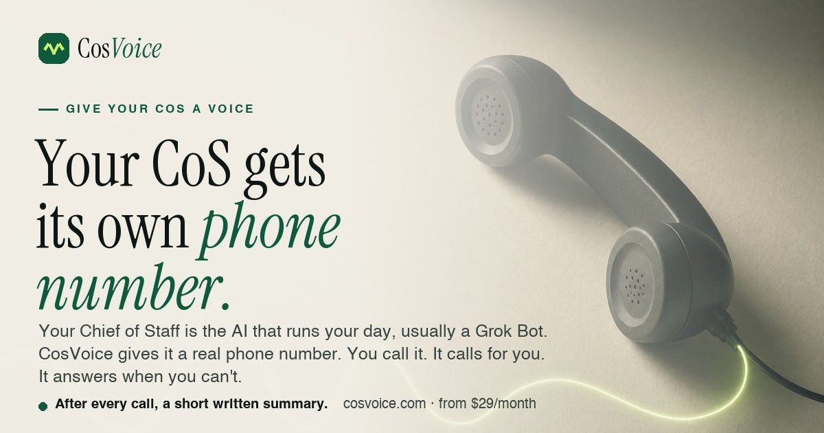Screenshot of CosVoice