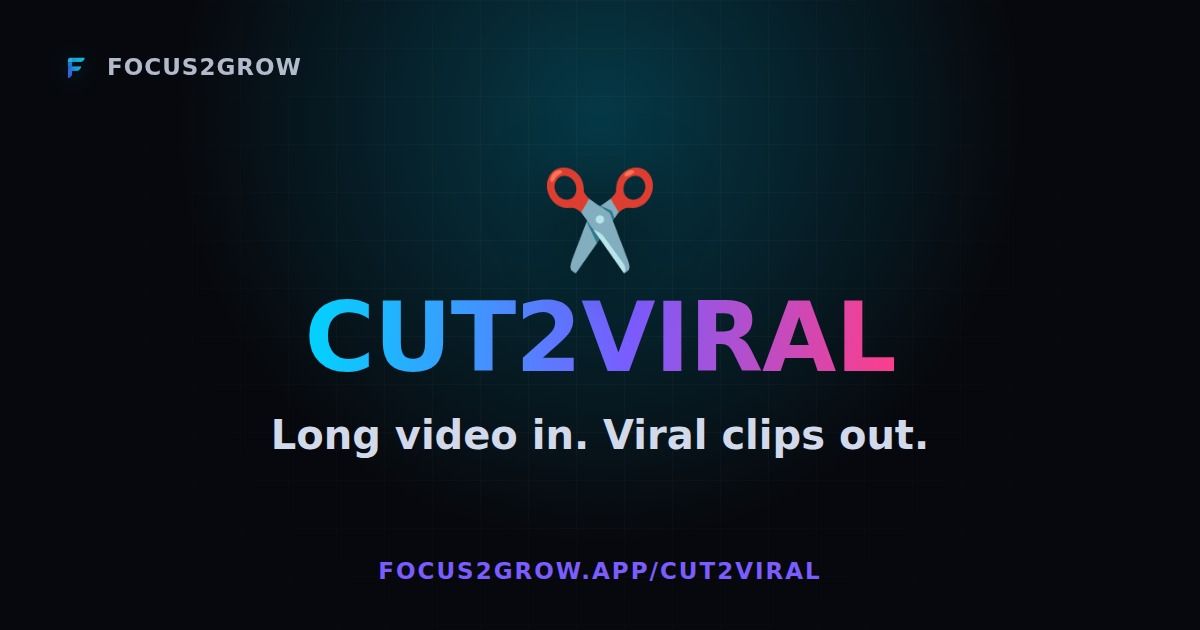 Screenshot of Cut2Viral