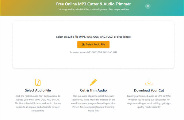 Screenshot of CutMP3