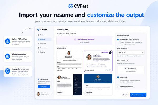 Screenshot of CVFAST