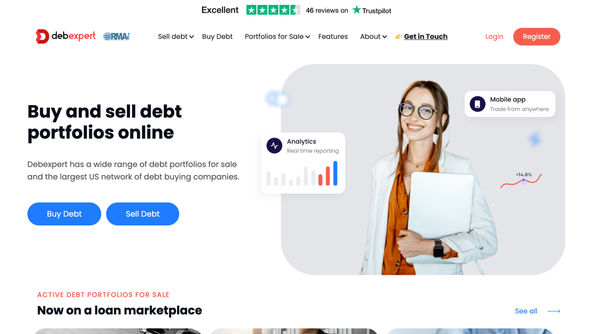 Screenshot of debexpert