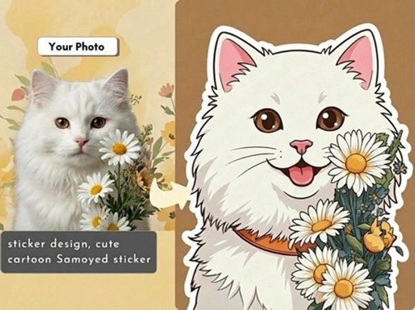 Screenshot of Fast Image AI Sticker Generator