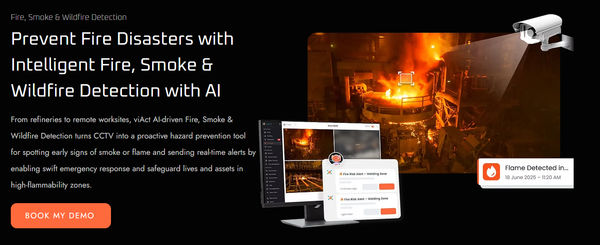 Screenshot of Fire, Smoke & Wildfire Detection