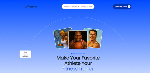Screenshot of GetFit AI