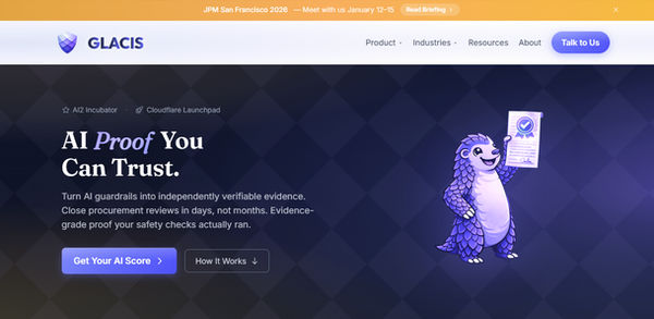 Screenshot of Glacis