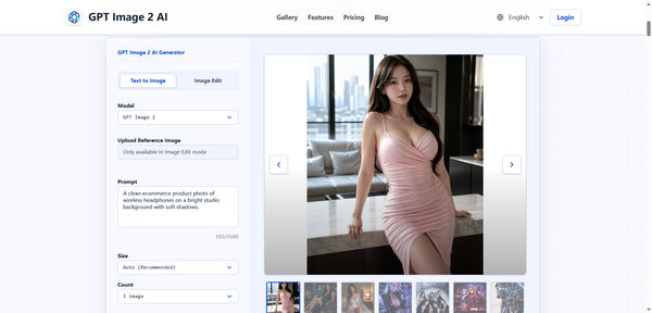 Screenshot of GPT Image 2