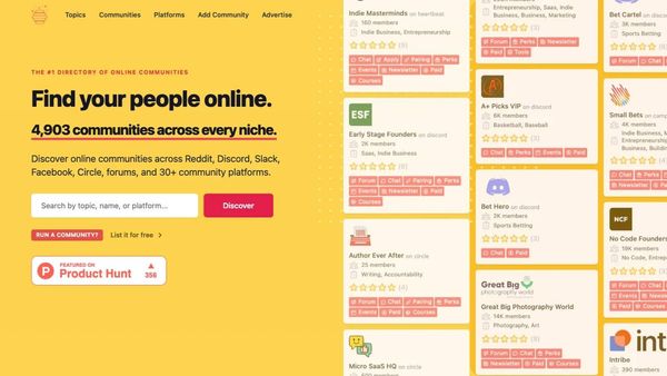 Screenshot of Hive Index