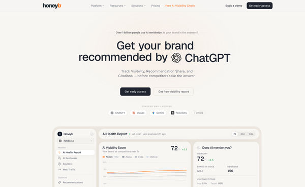 Screenshot of Honeyb