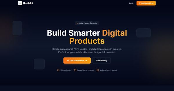 Screenshot of Hustlekit
