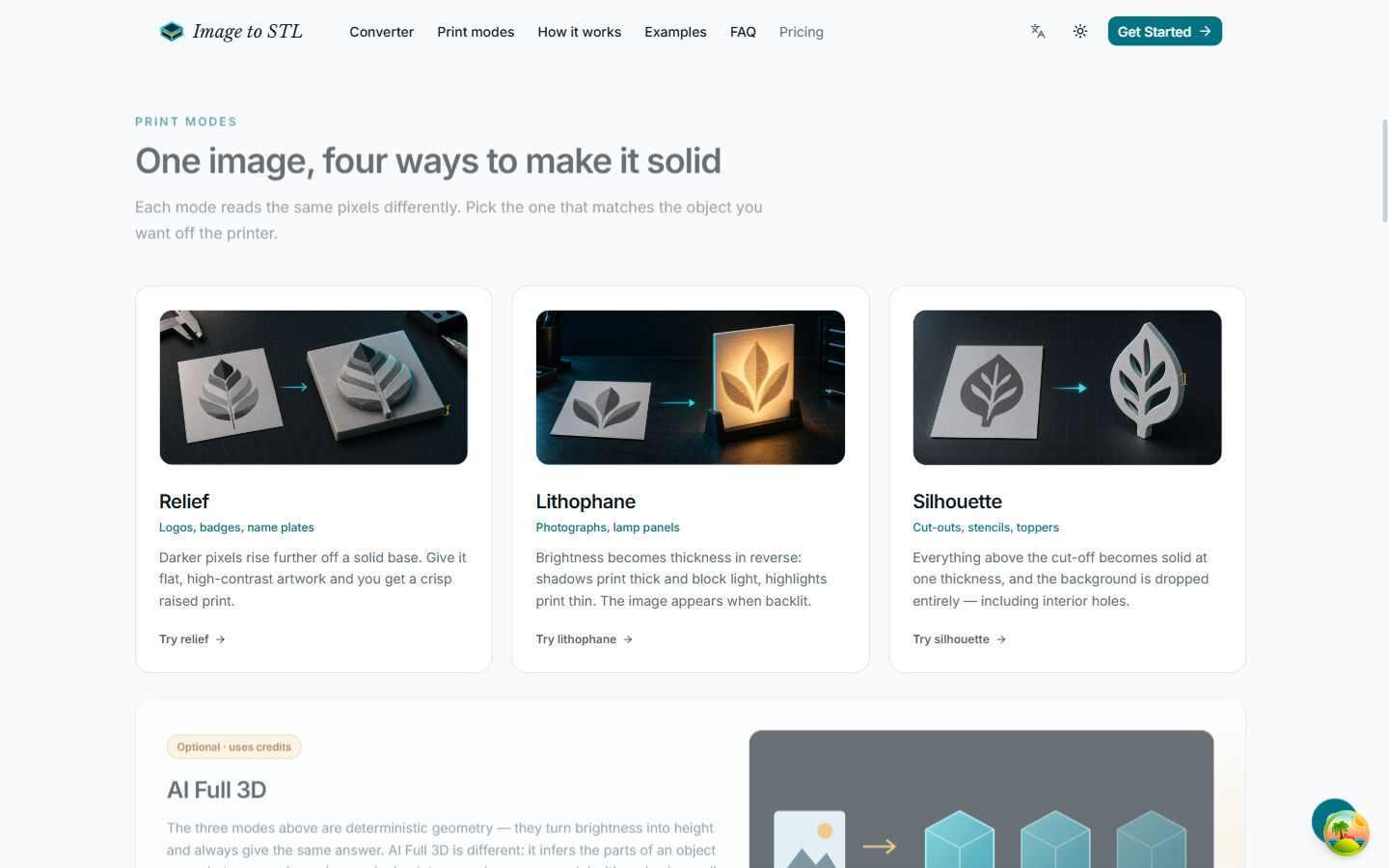 Screenshot of Img2STL