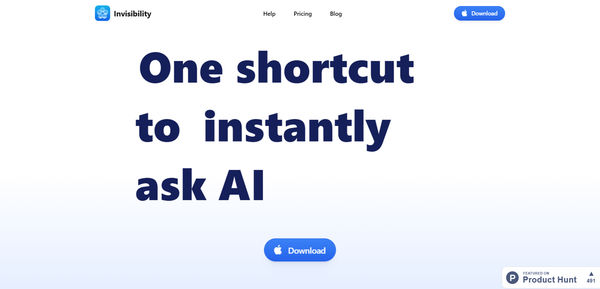 Screenshot of Invisibility