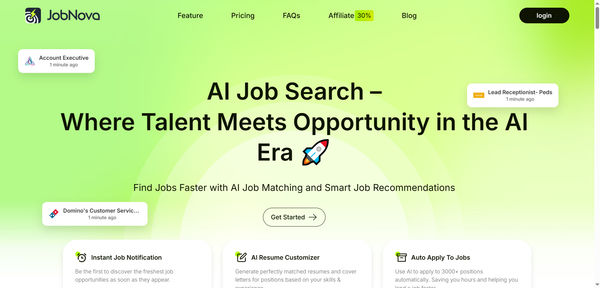 Screenshot of Job Nova