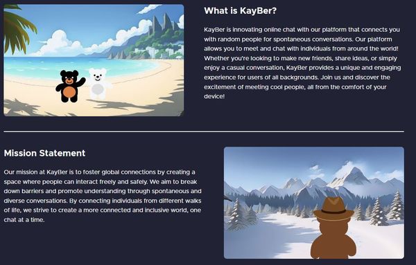 Screenshot of Kayber