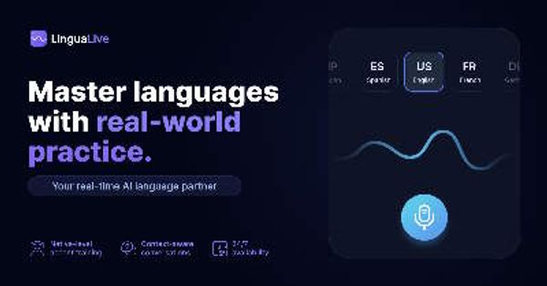 Screenshot of Lingua Live