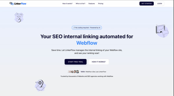 Screenshot of LinkerFlow