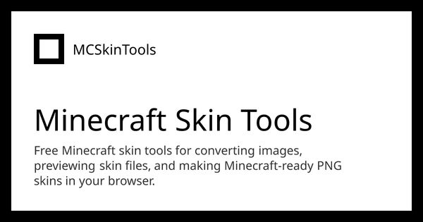 Screenshot of MCSkinTools