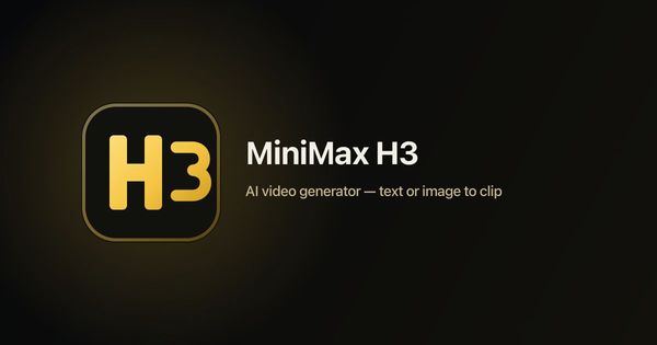 Screenshot of MiniMax H3 (Hailuo 3) AI Video Generator