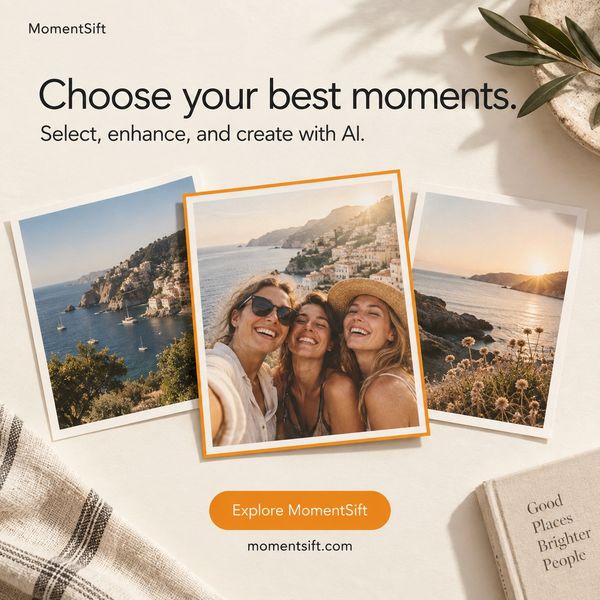 Screenshot of MomentSift