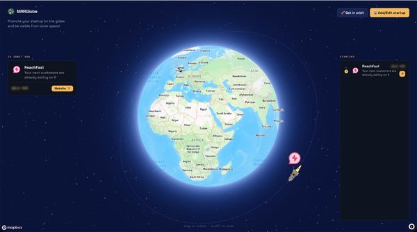 Screenshot of MRRGlobe