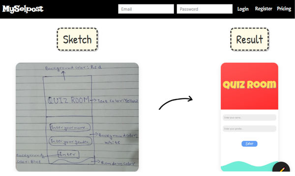 Screenshot of MySelpost