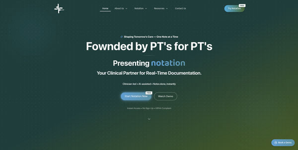 Screenshot of Notation by Fownd