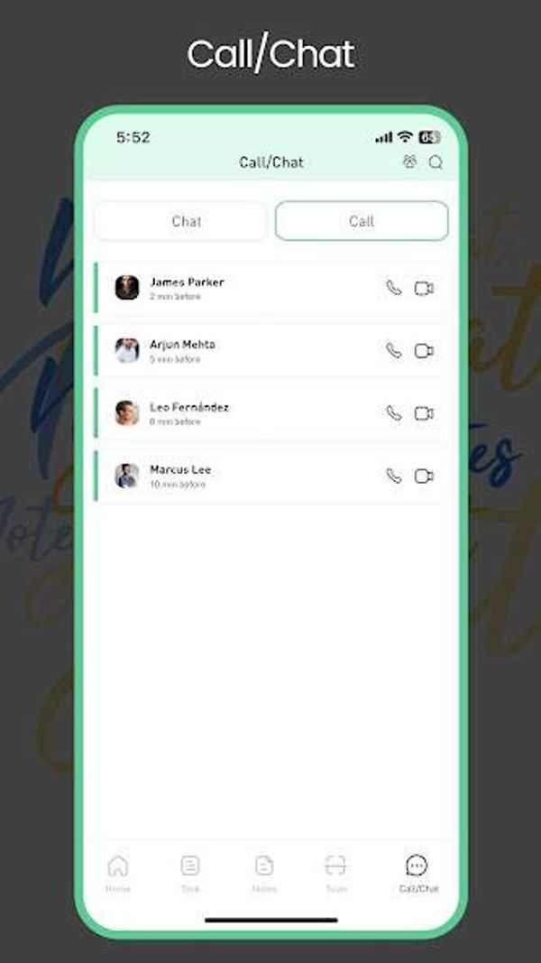 Screenshot of Notesnchat