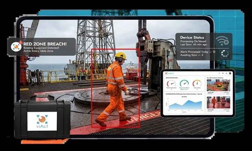 Screenshot of Offshore Vessel & Drillship Monitoring Solution